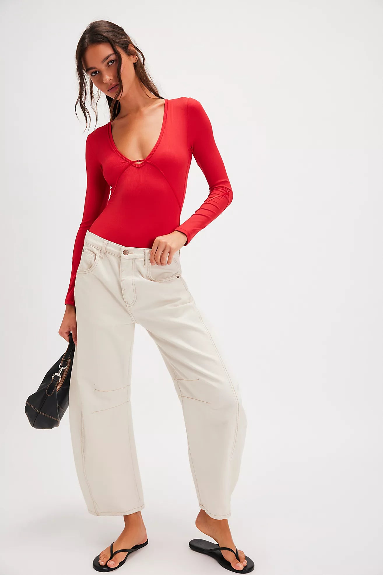 Victoria Plunge Bodysuit