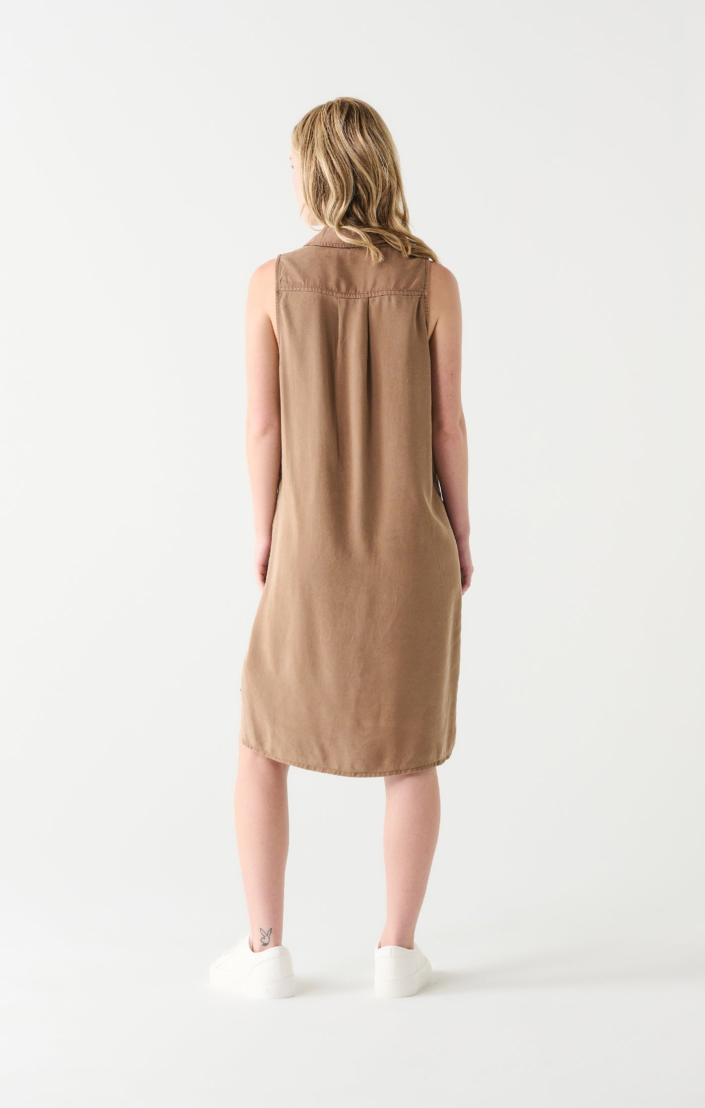 Dex A-Line Tencel Sleeveless Dress