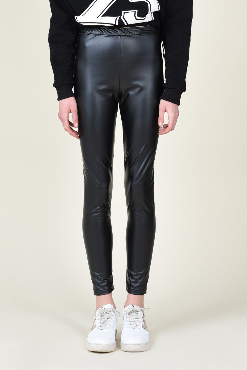 Clothing & Shoes - Bottoms - Leggings - Molly Bracken Faux Leather