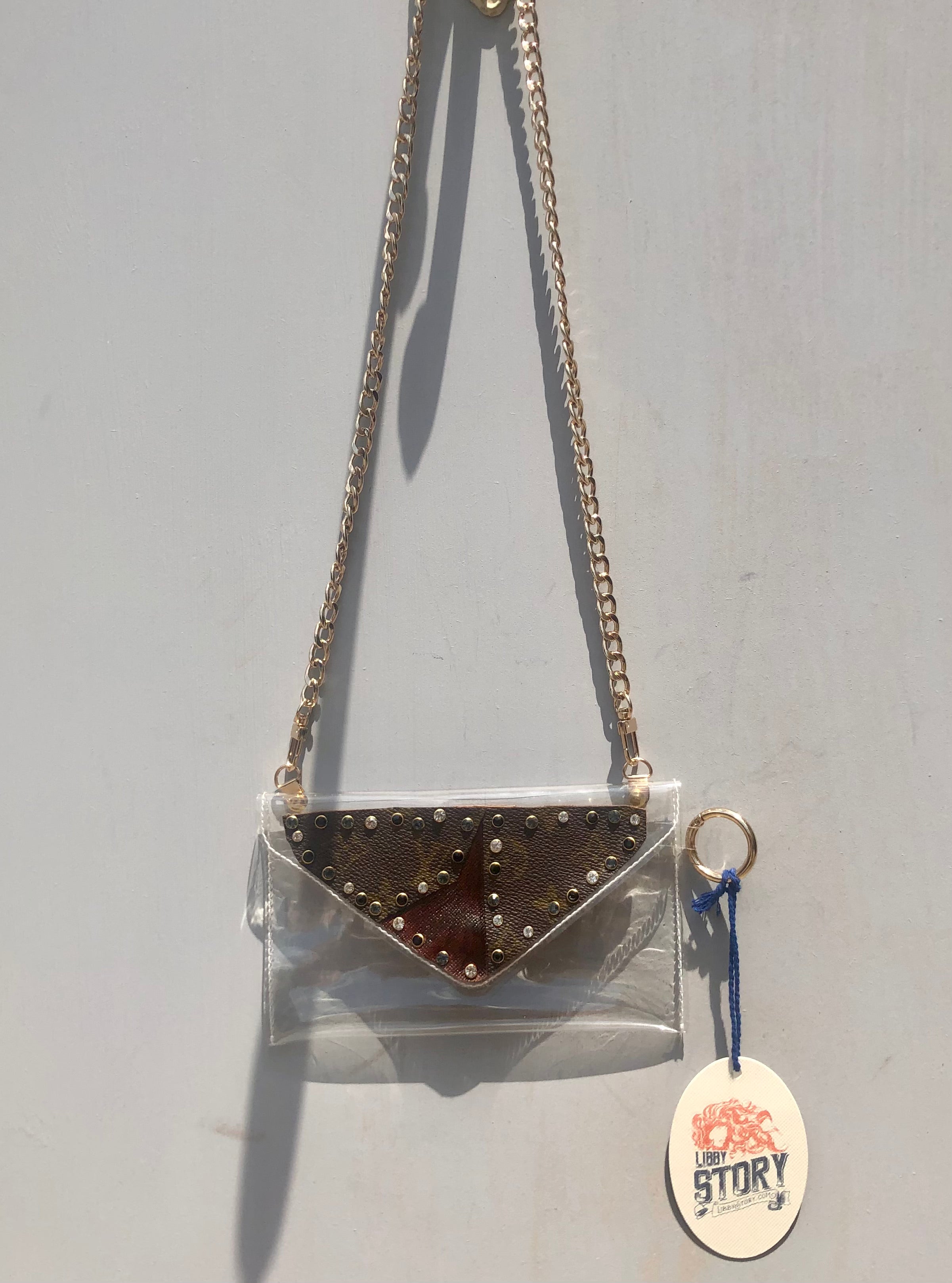 Upcycled LV Clear Round Crossbody – Anagails