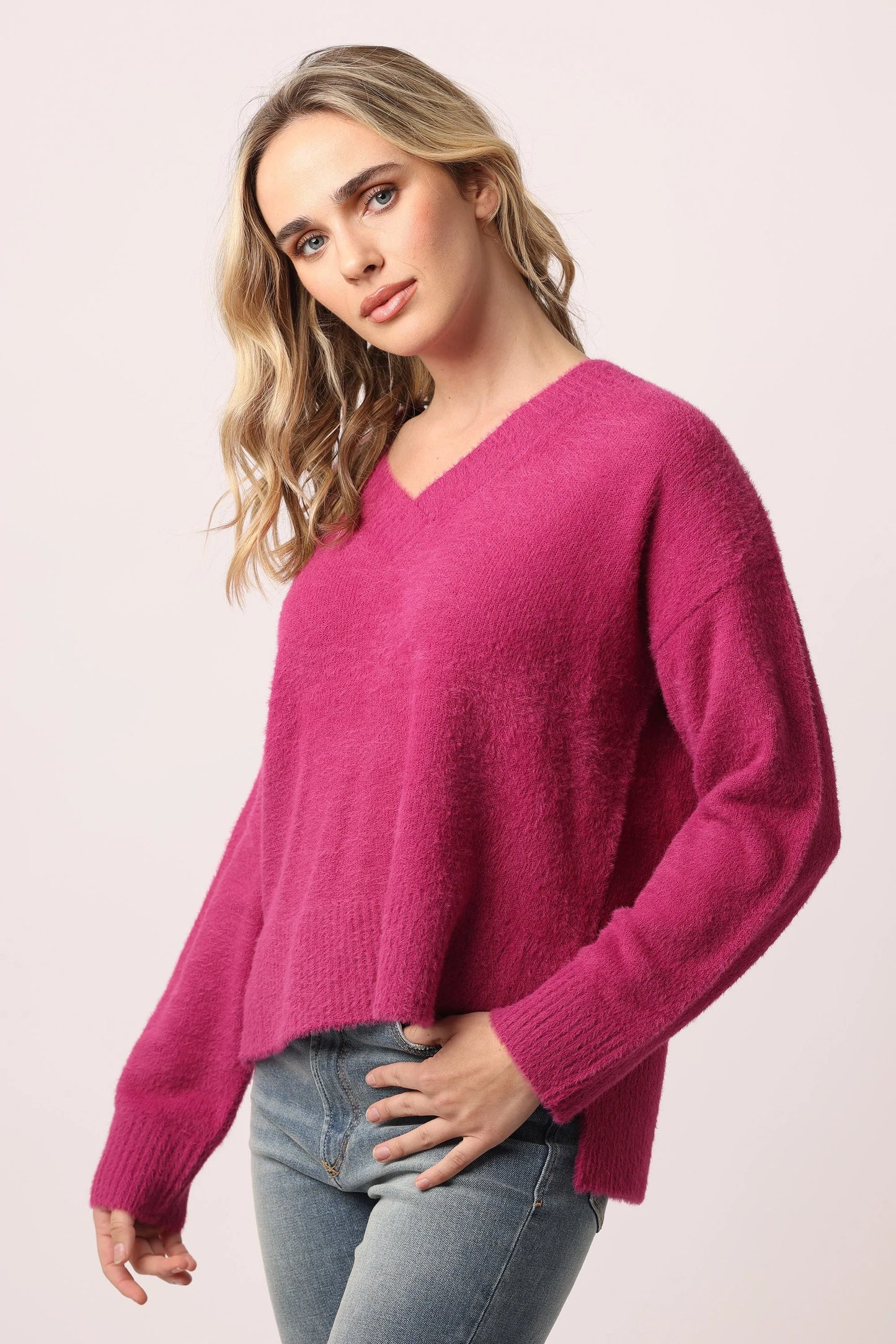 Another Love Margarita V-Neck Sweater