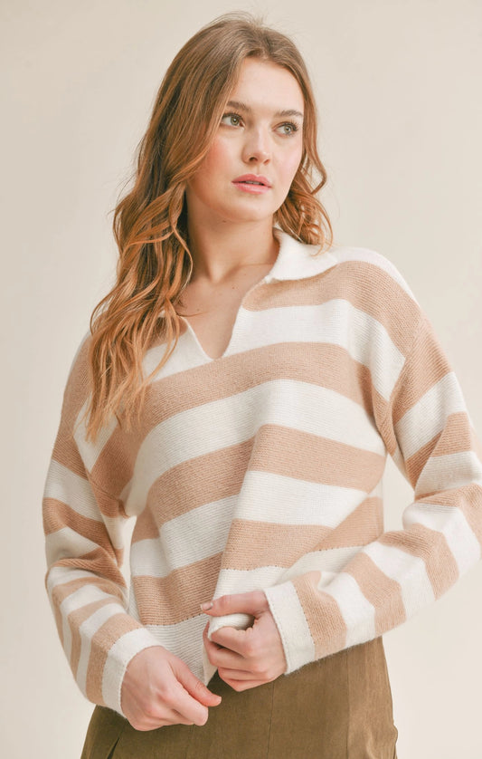 Sadie & Sage Lorelei Striped Sweater