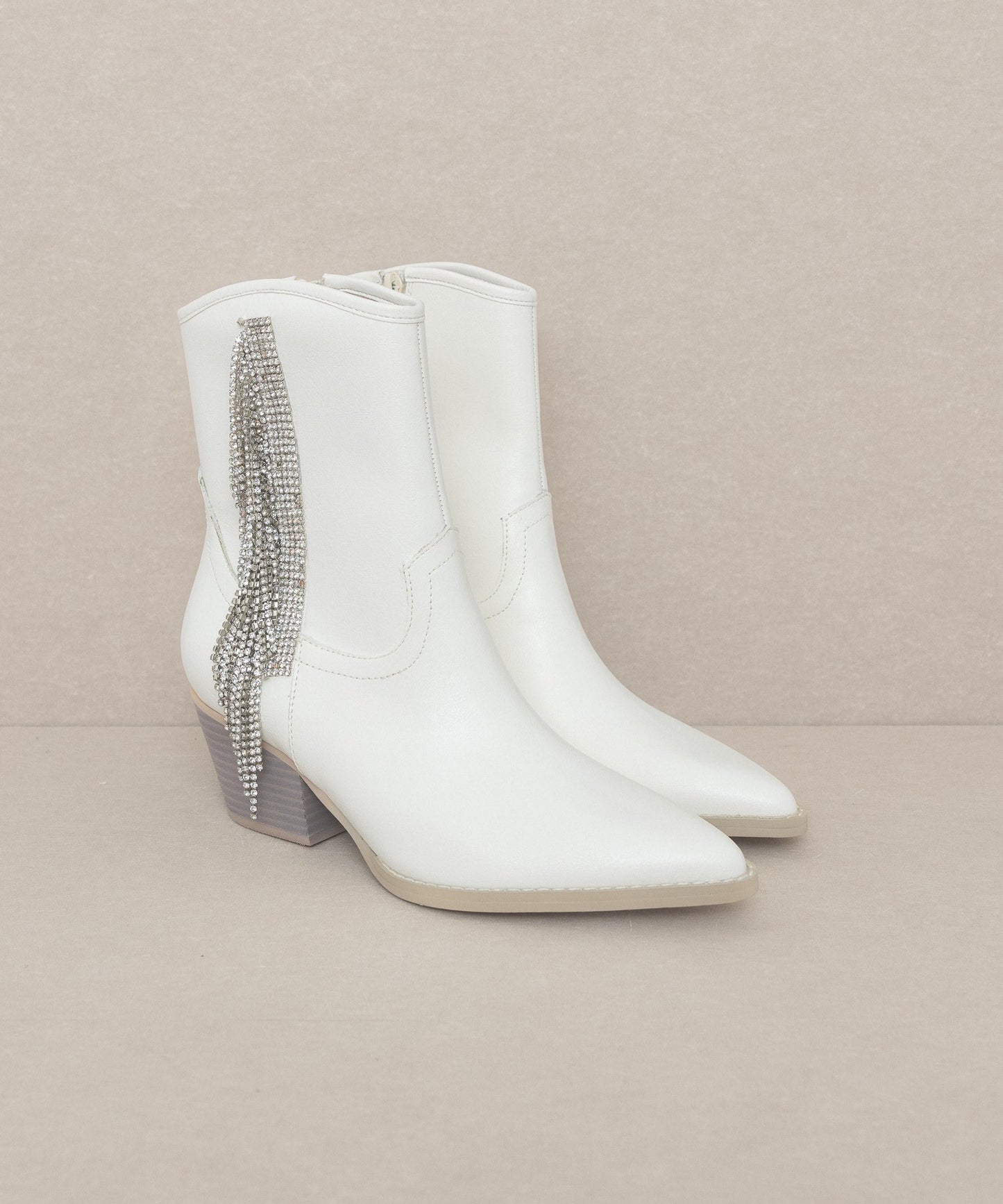 Rowan Rhinestone Fringe Boot