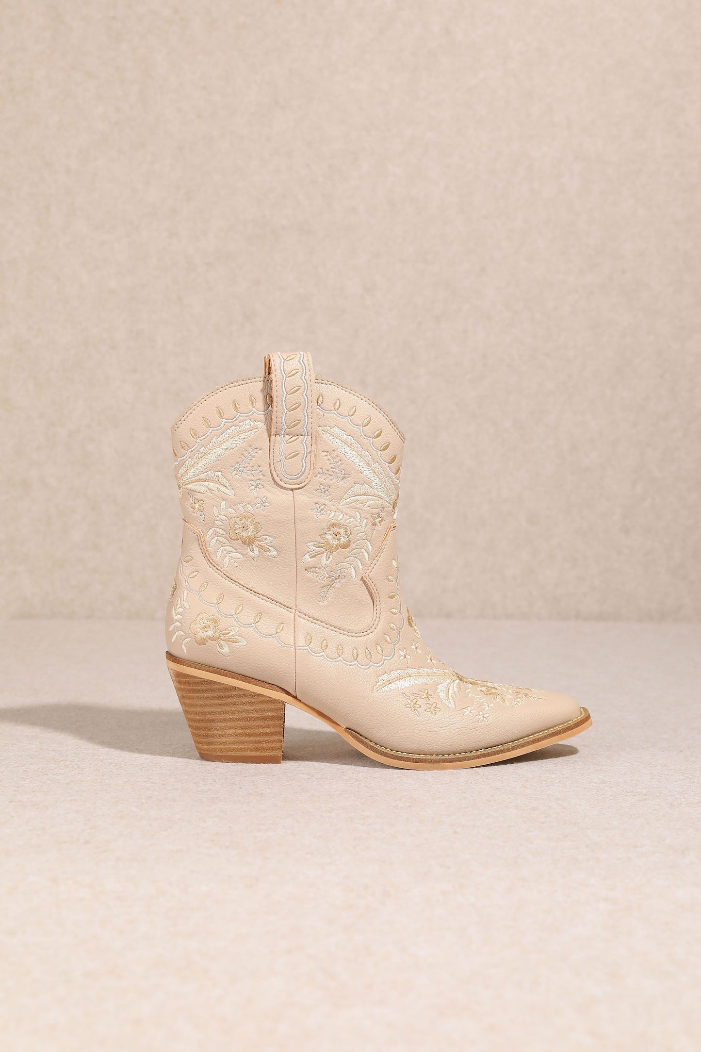 MIIM corral embroidered bootie