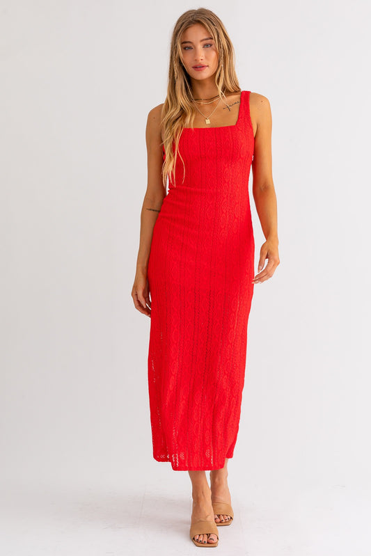 Tina Sleeveless Bodycon Maxi Dress