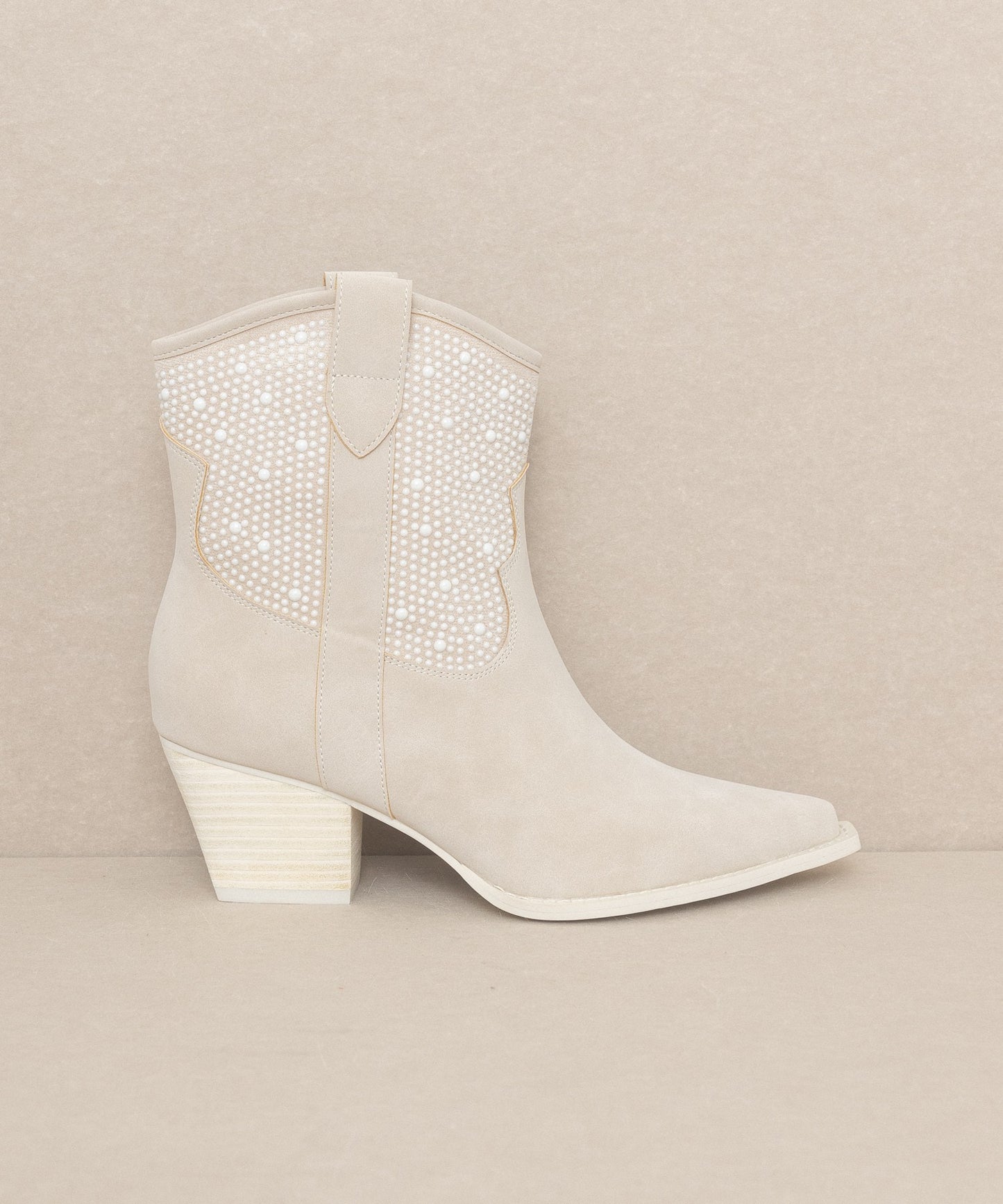 Cannes Pearl Studded Boot