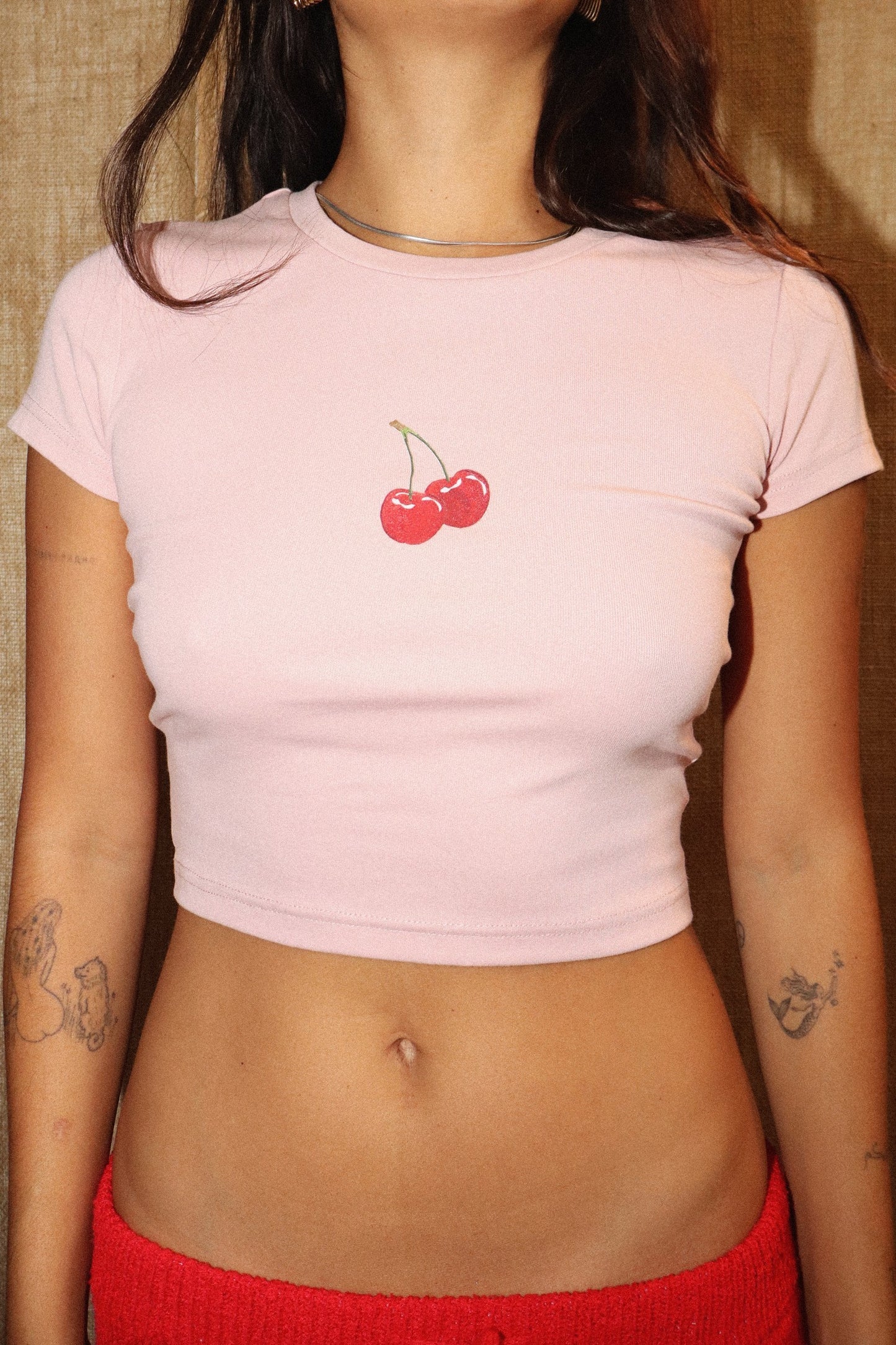 Cherry Baby Tee