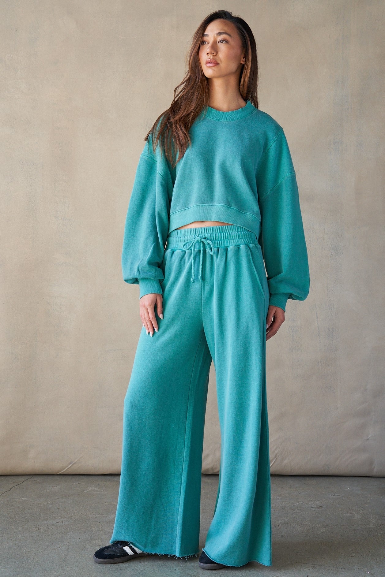 Hayden Rib Wide Oversize Sweatpant