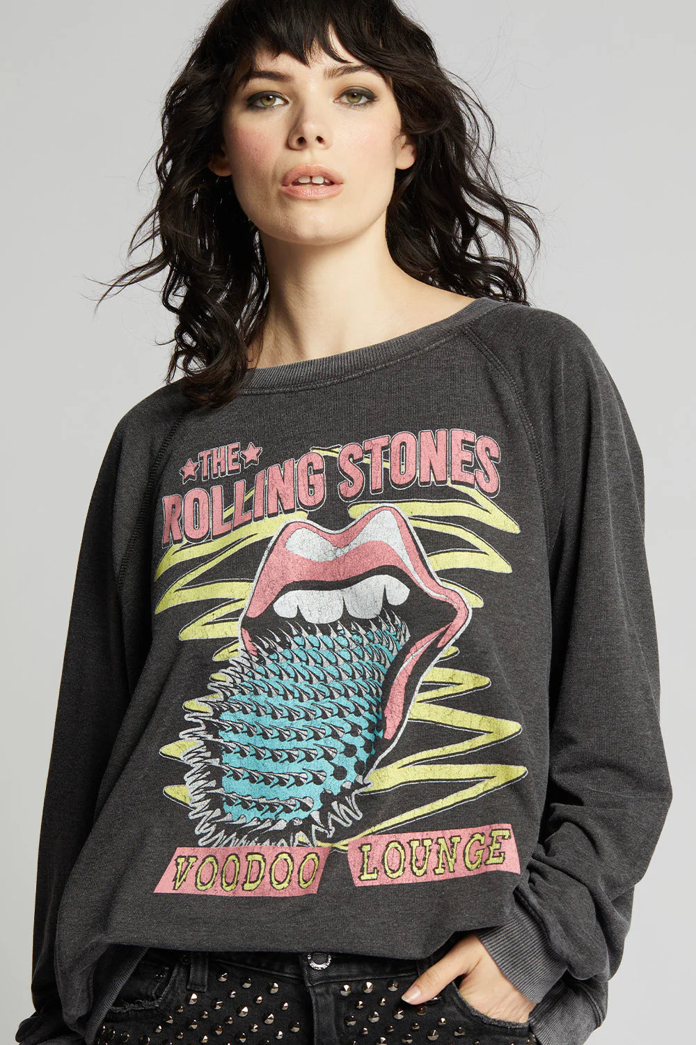 Recycled Karma Rolling Stones Sweatshirt
