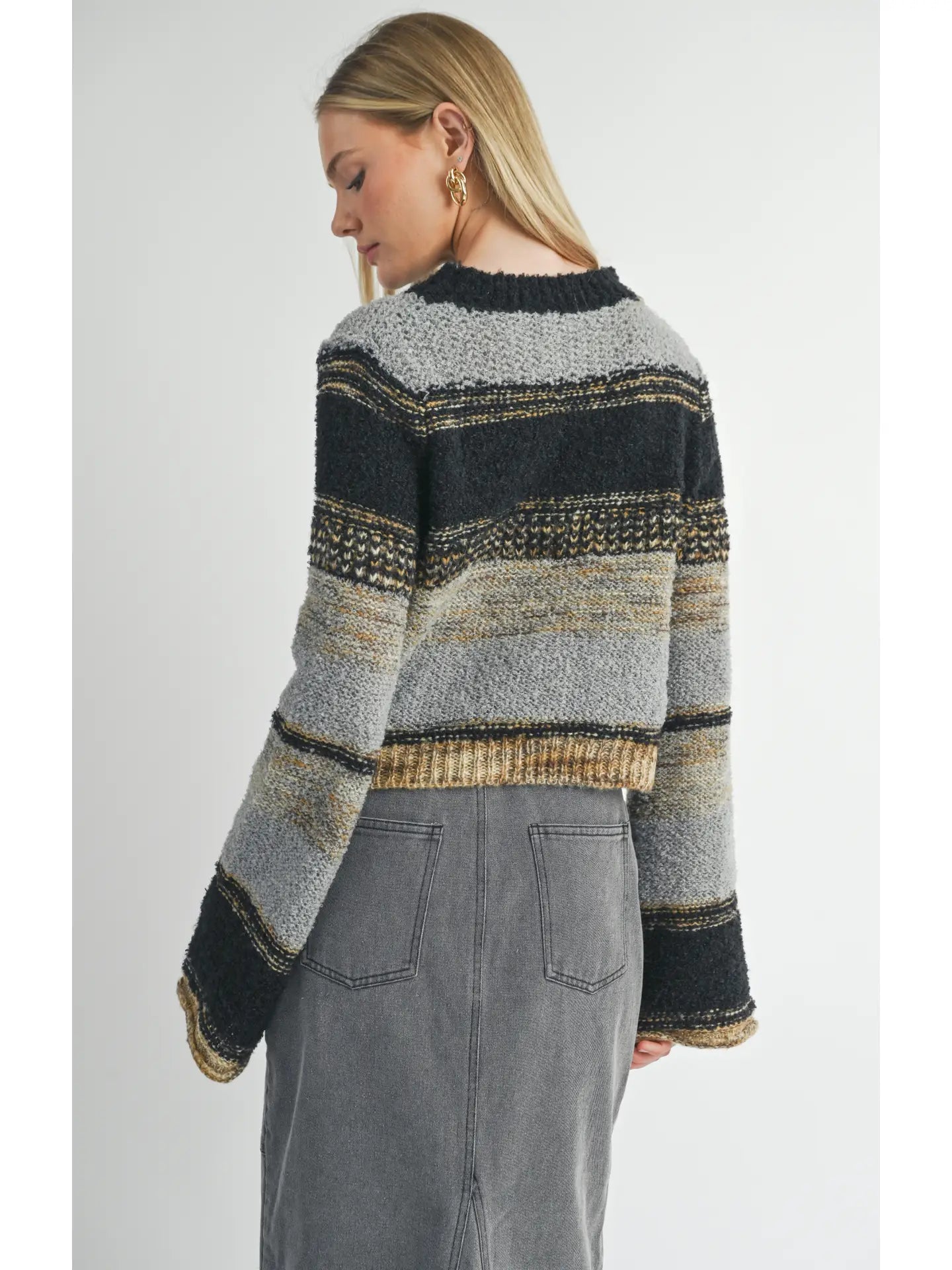 Sage the Label Millie Mixed Yarn Sweater