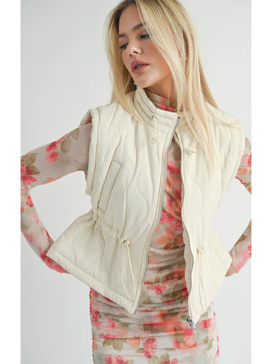 Sage the Label Harlow Quilted Vest