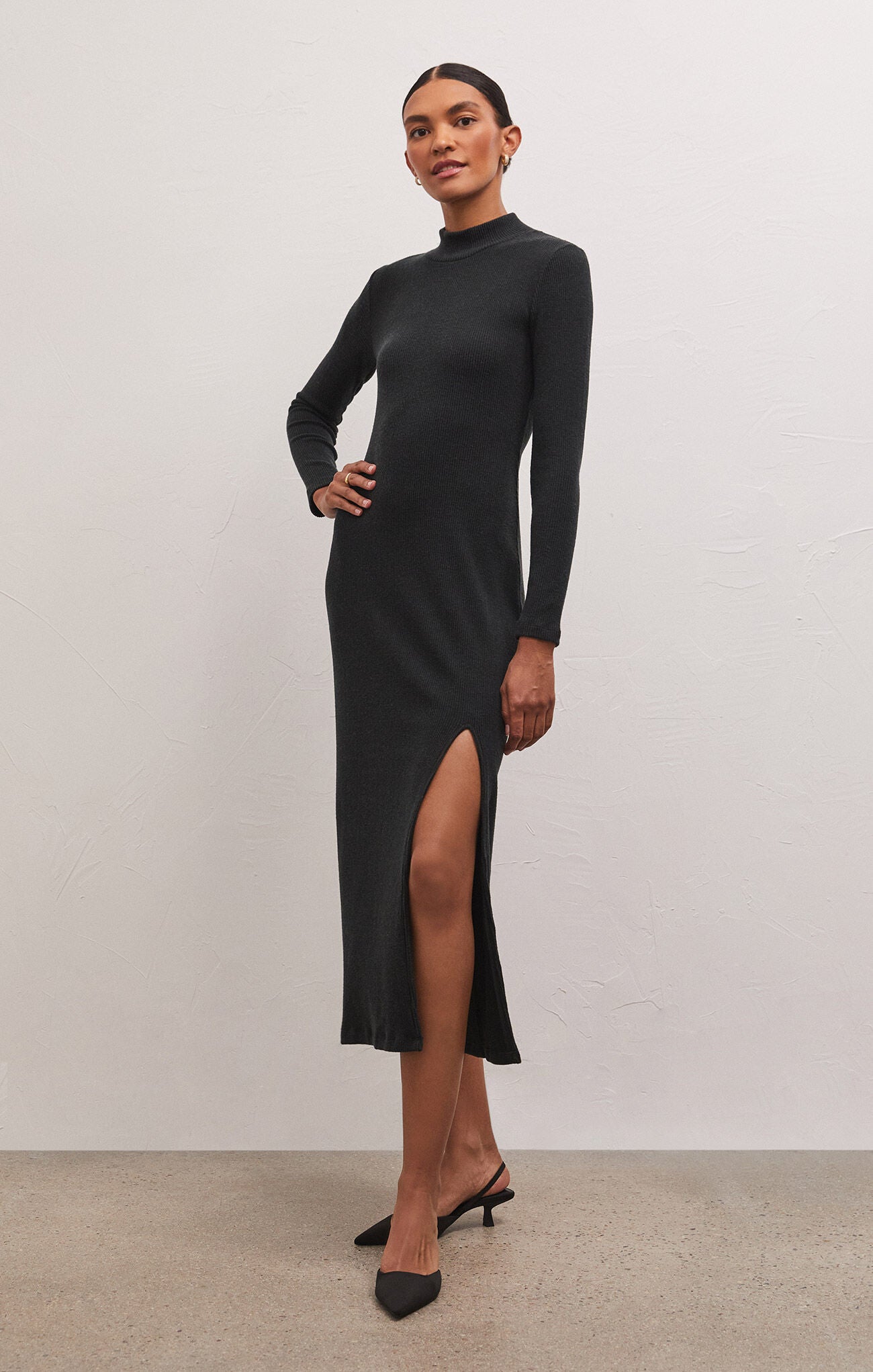 Z Supply Ophelia Mock Neck Dress