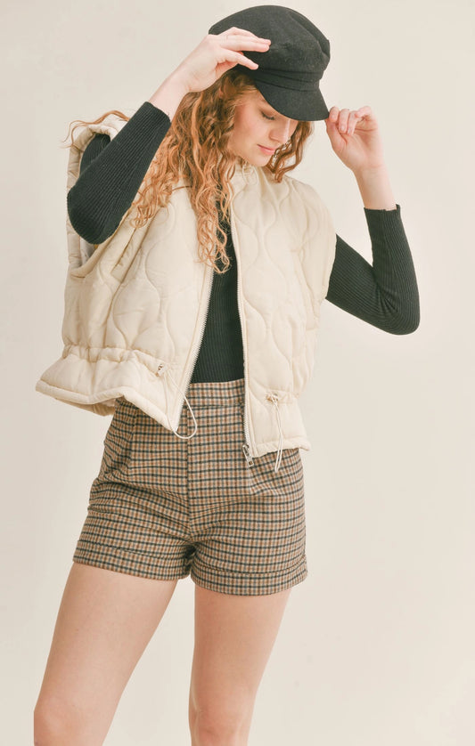 Sage the Label Harlow Quilted Vest