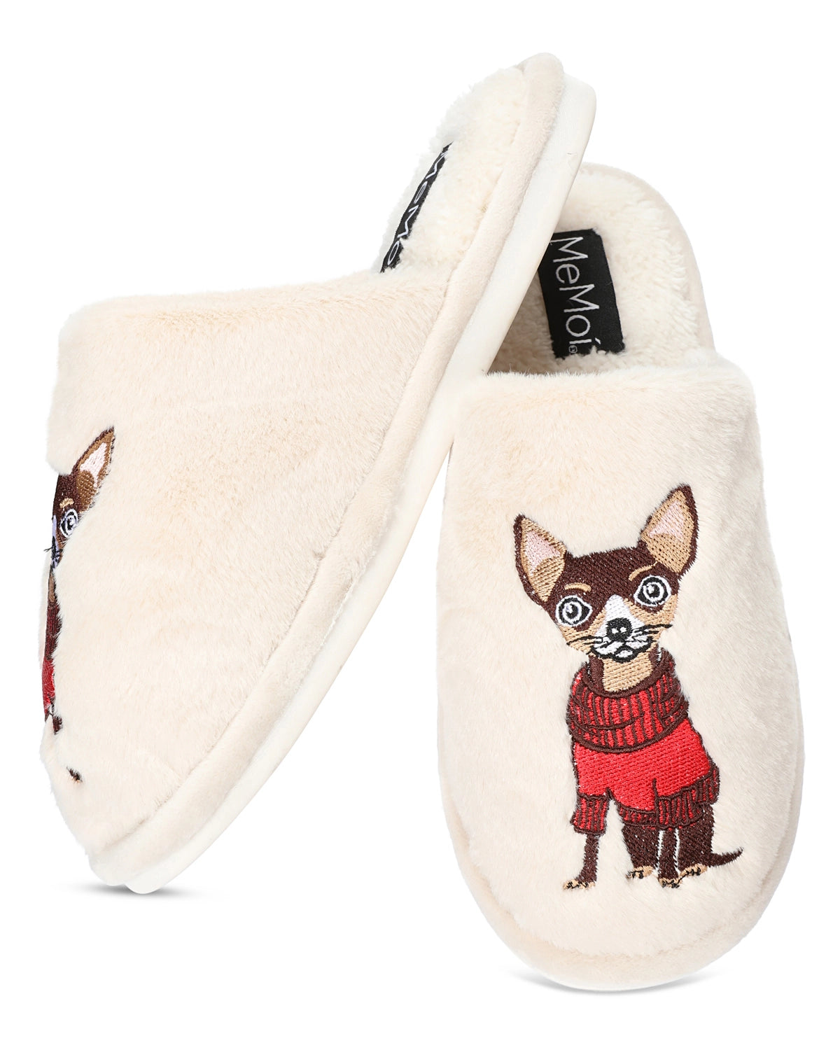 Cozy Dog Plush Slippers