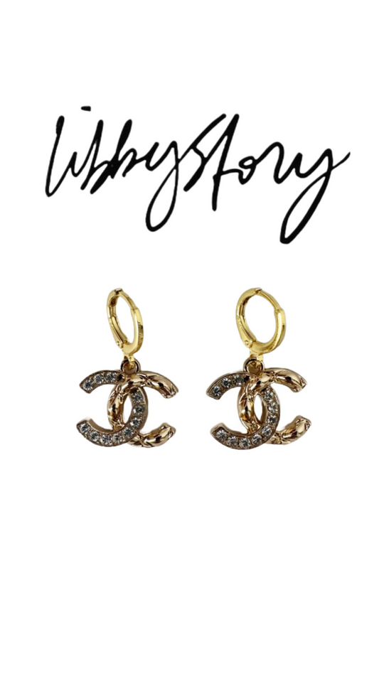 LS Upcycled CC 18K Gold Earring