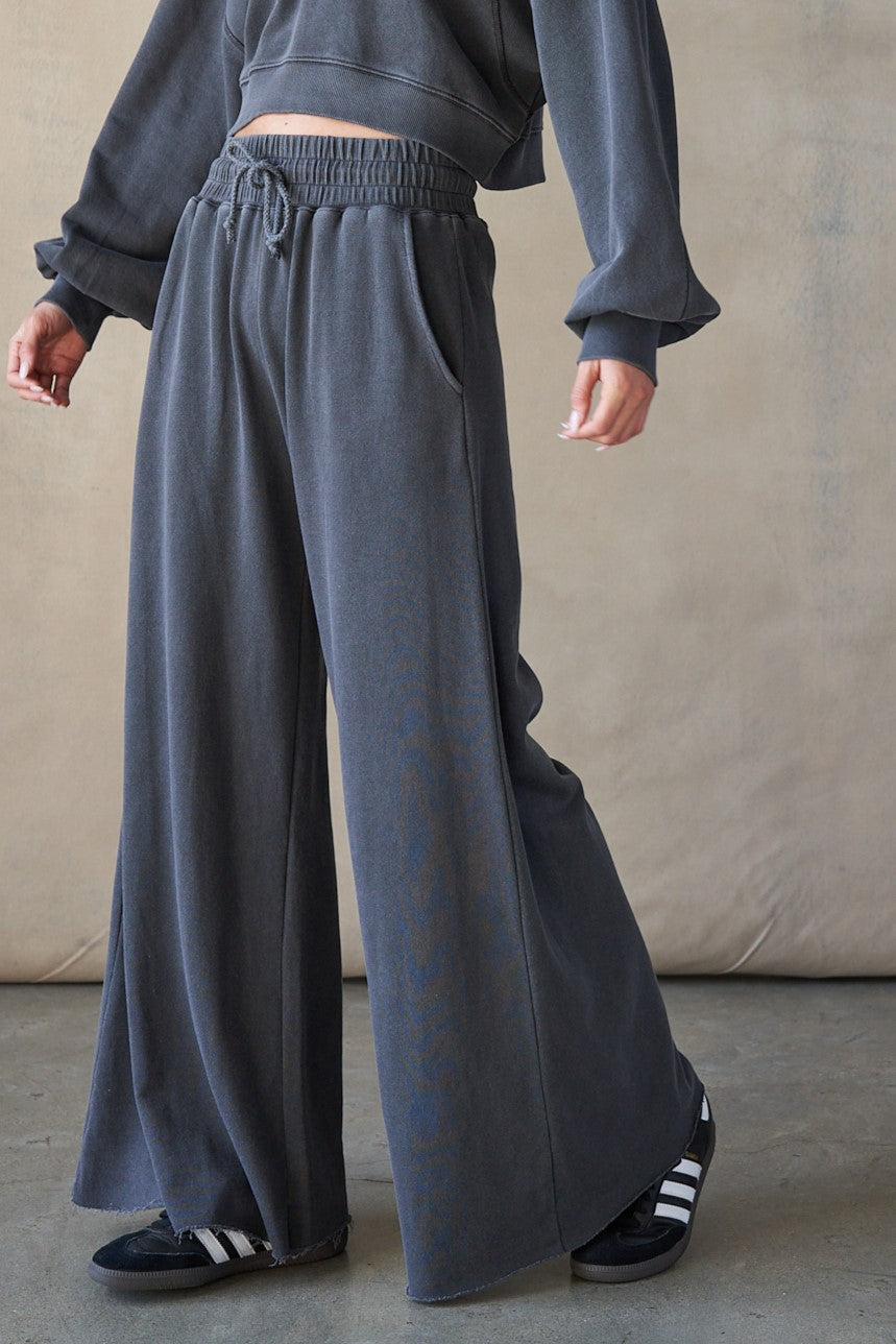 Hayden Rib Wide Oversize Sweatpant