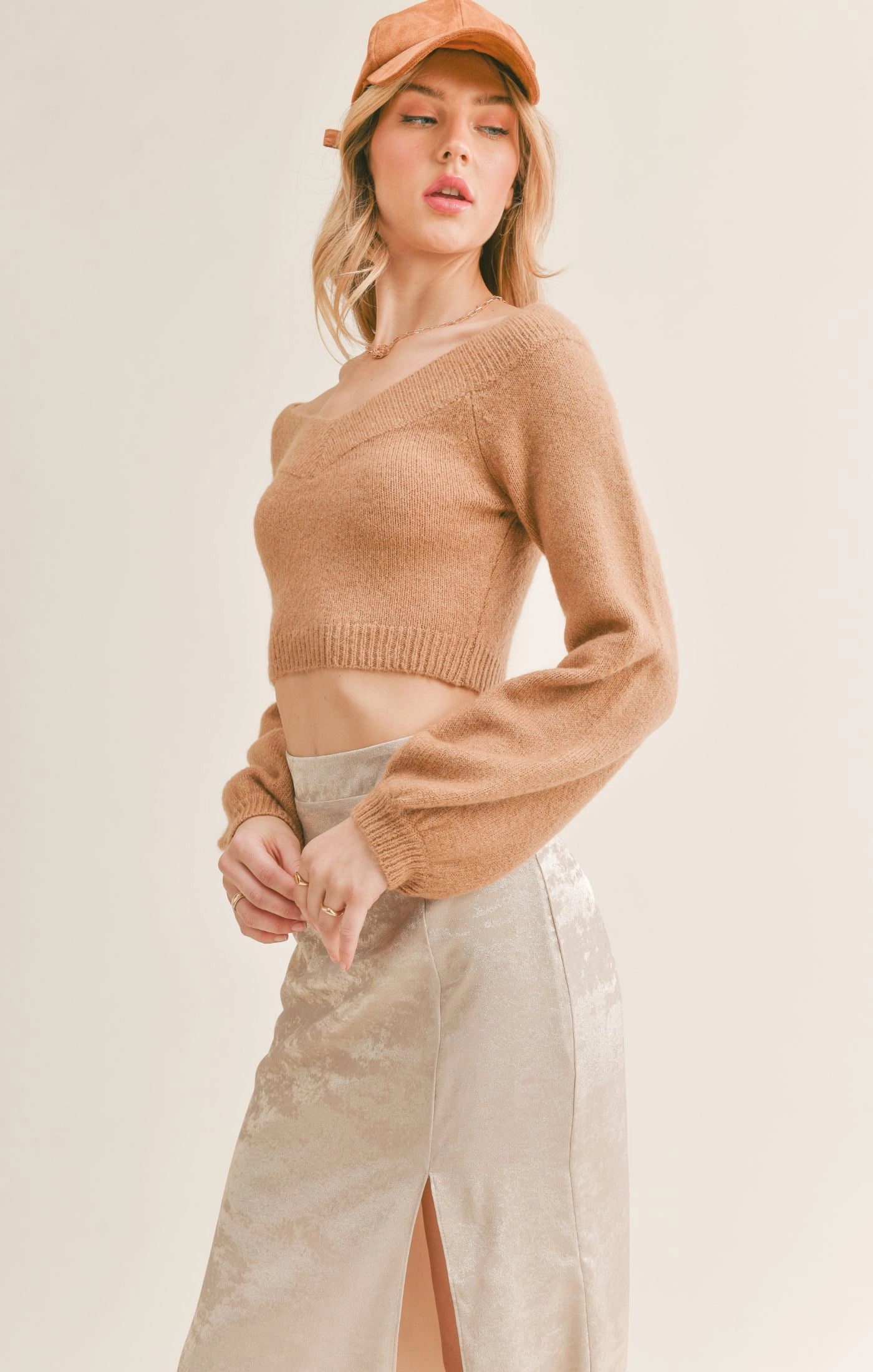 Sage the Label Happy Hour Off The Shoulder Sweater