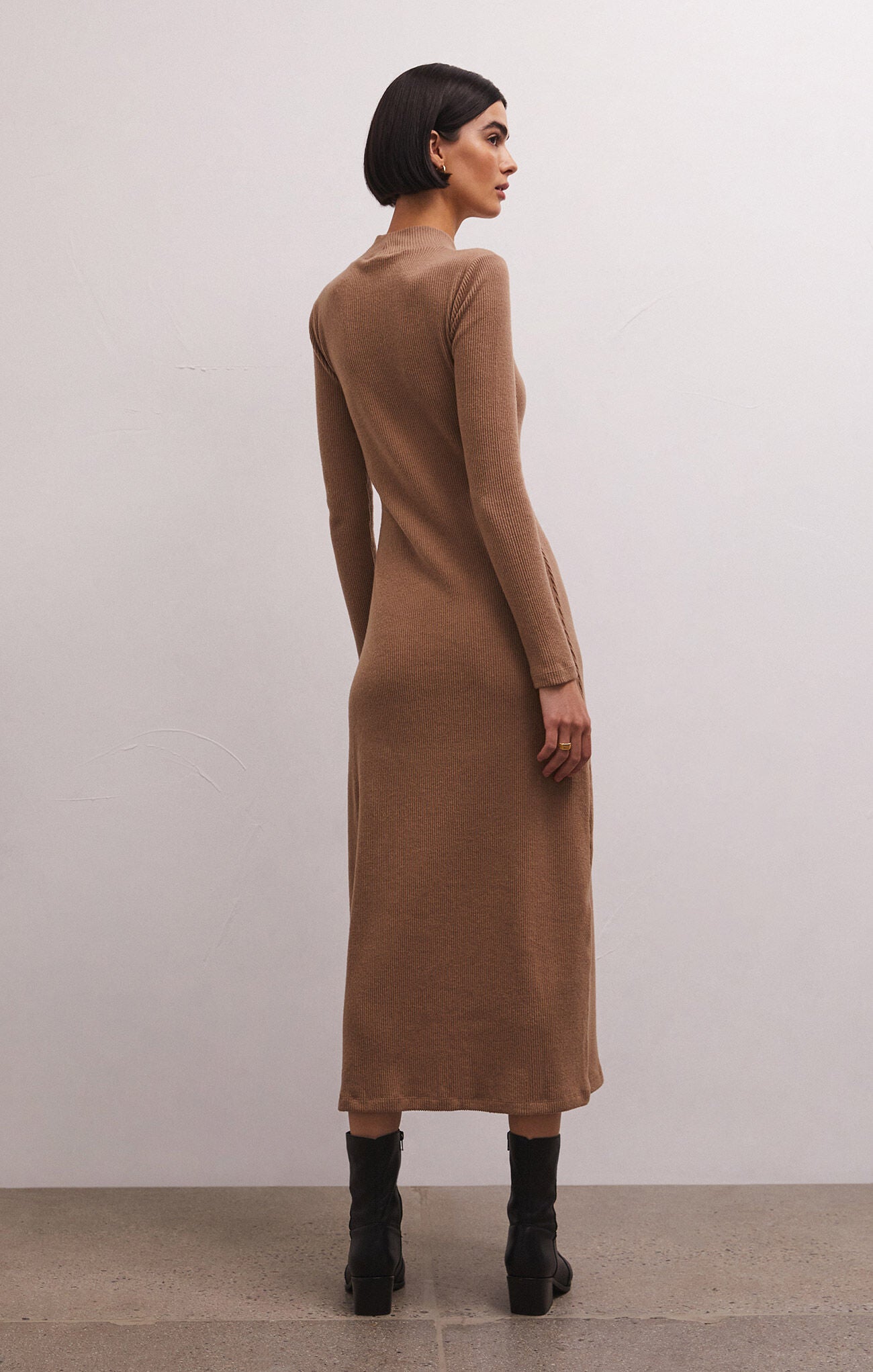 Z Supply Ophelia Mock Neck Dress