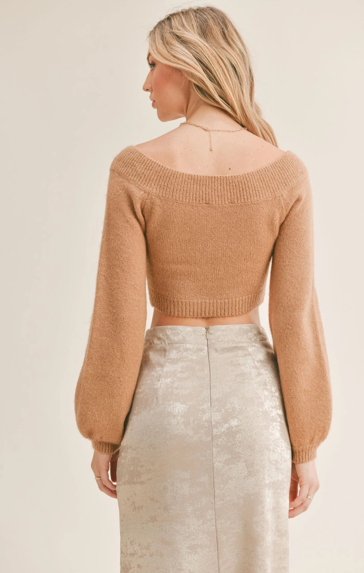 Sage the Label Happy Hour Off The Shoulder Sweater