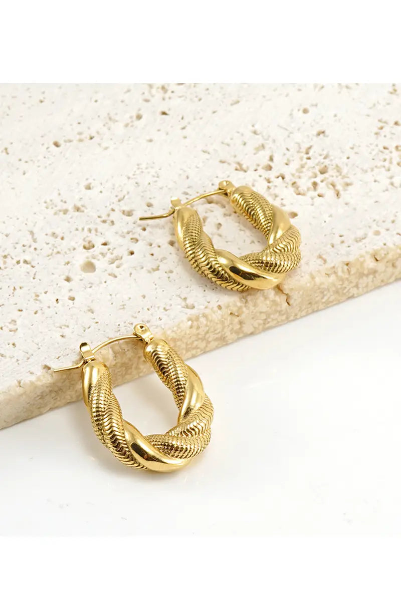 Tobi 18K Gold Plated Earring