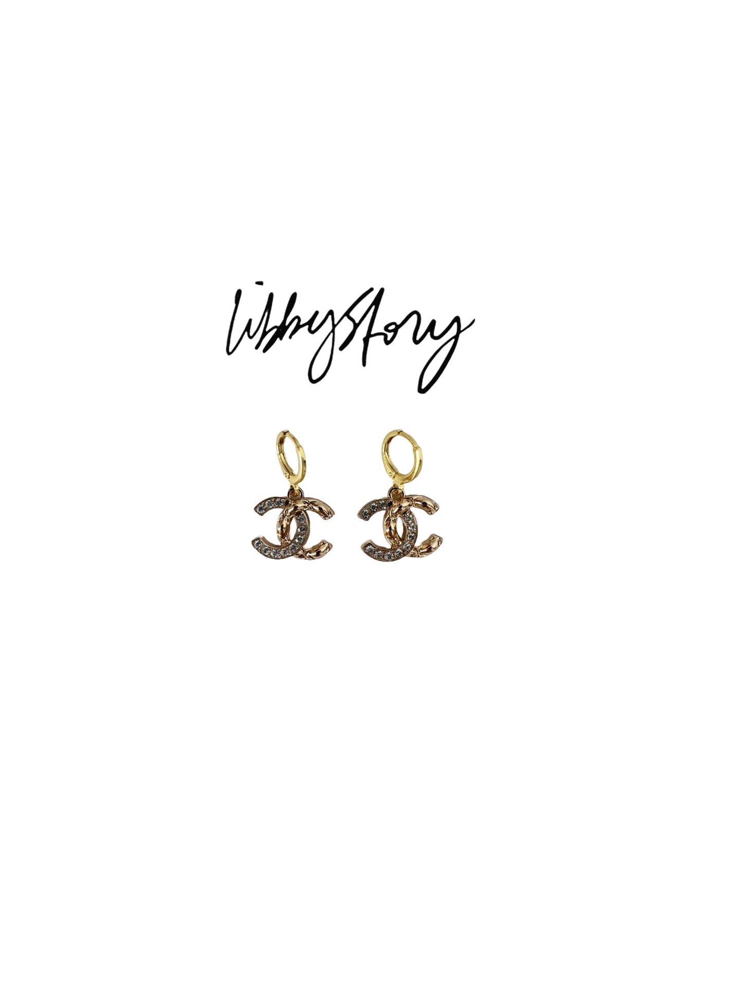 LS Upcycled CC 18K Gold Earring