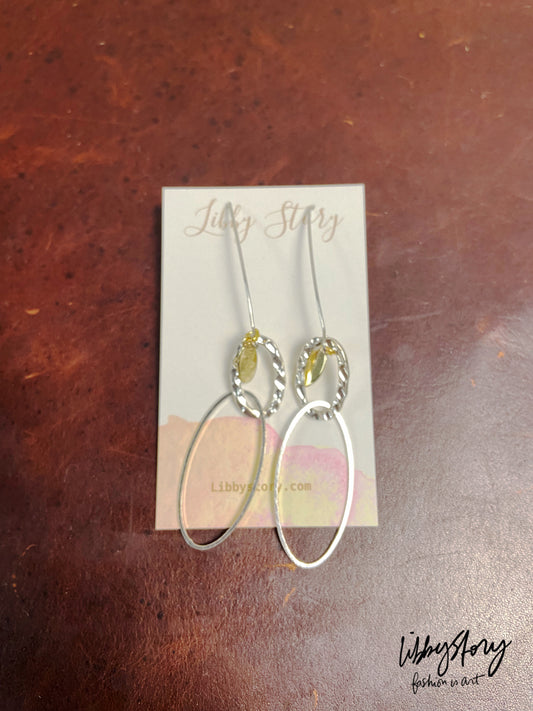 Libby Story Lucy Ovals Earring