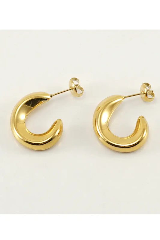 Katana 18K Gold Plated Earring