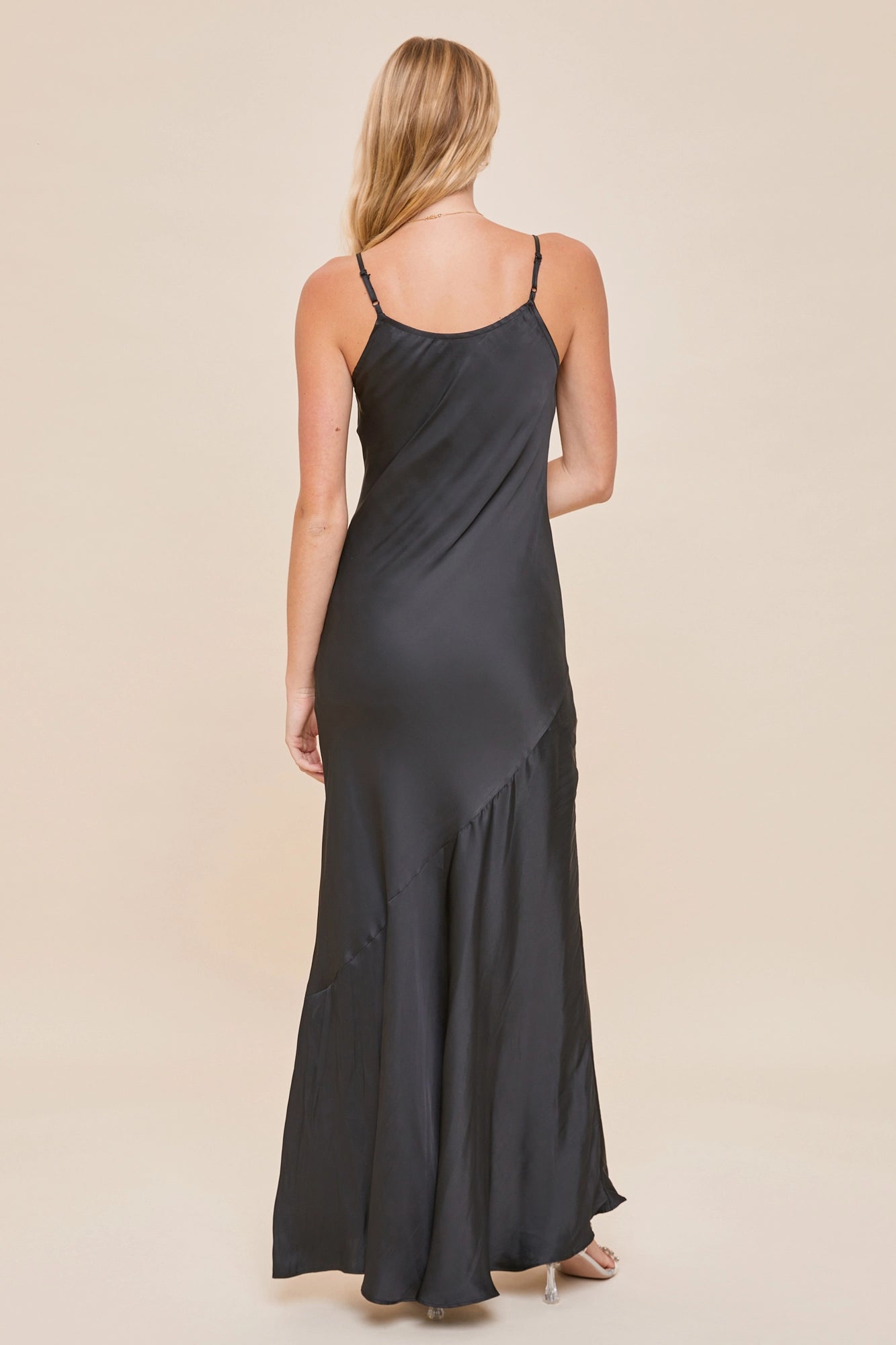 V-Neck Slit Maxi Dress