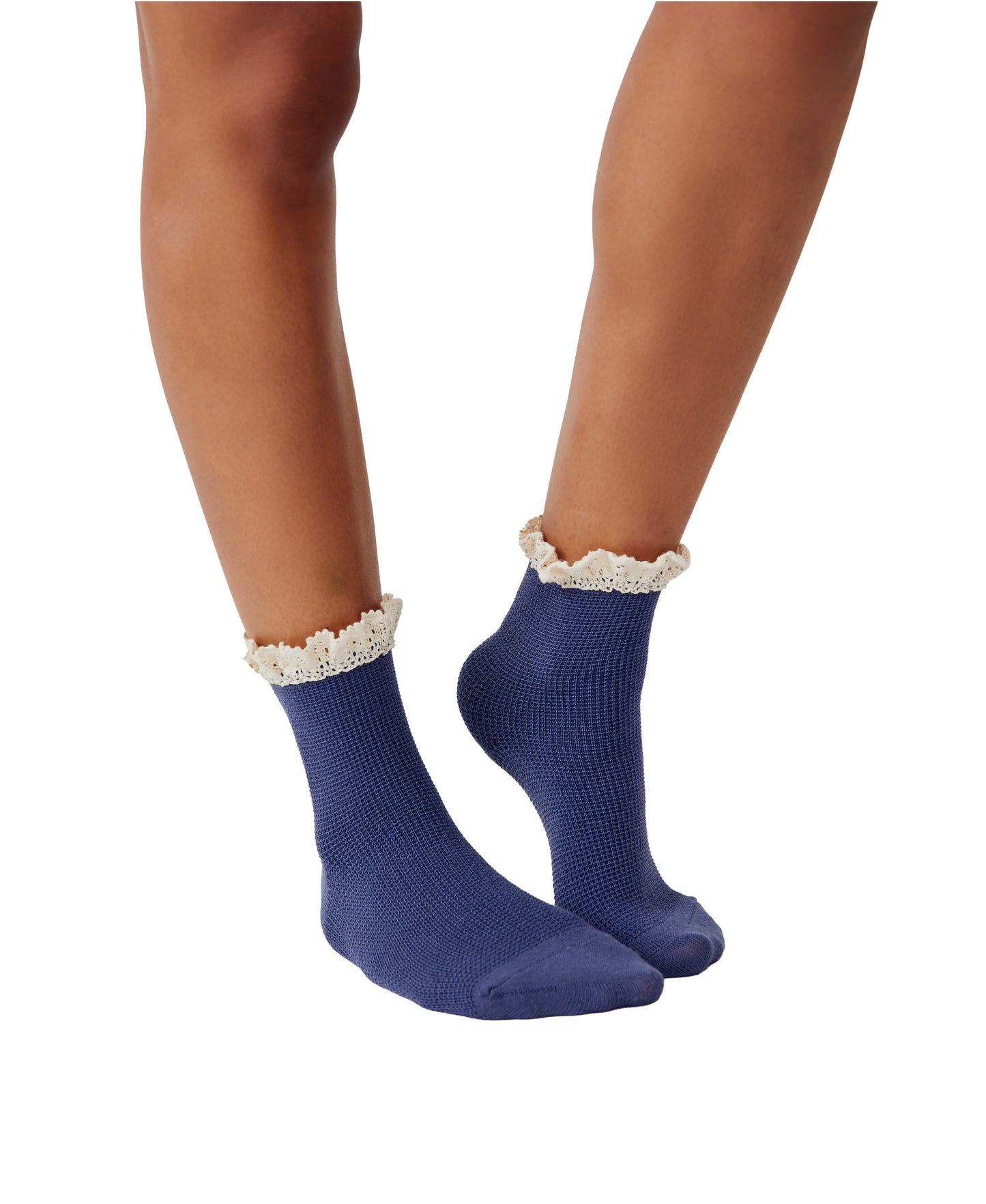 Free People Beloved Waffle Knit Ankle Sock