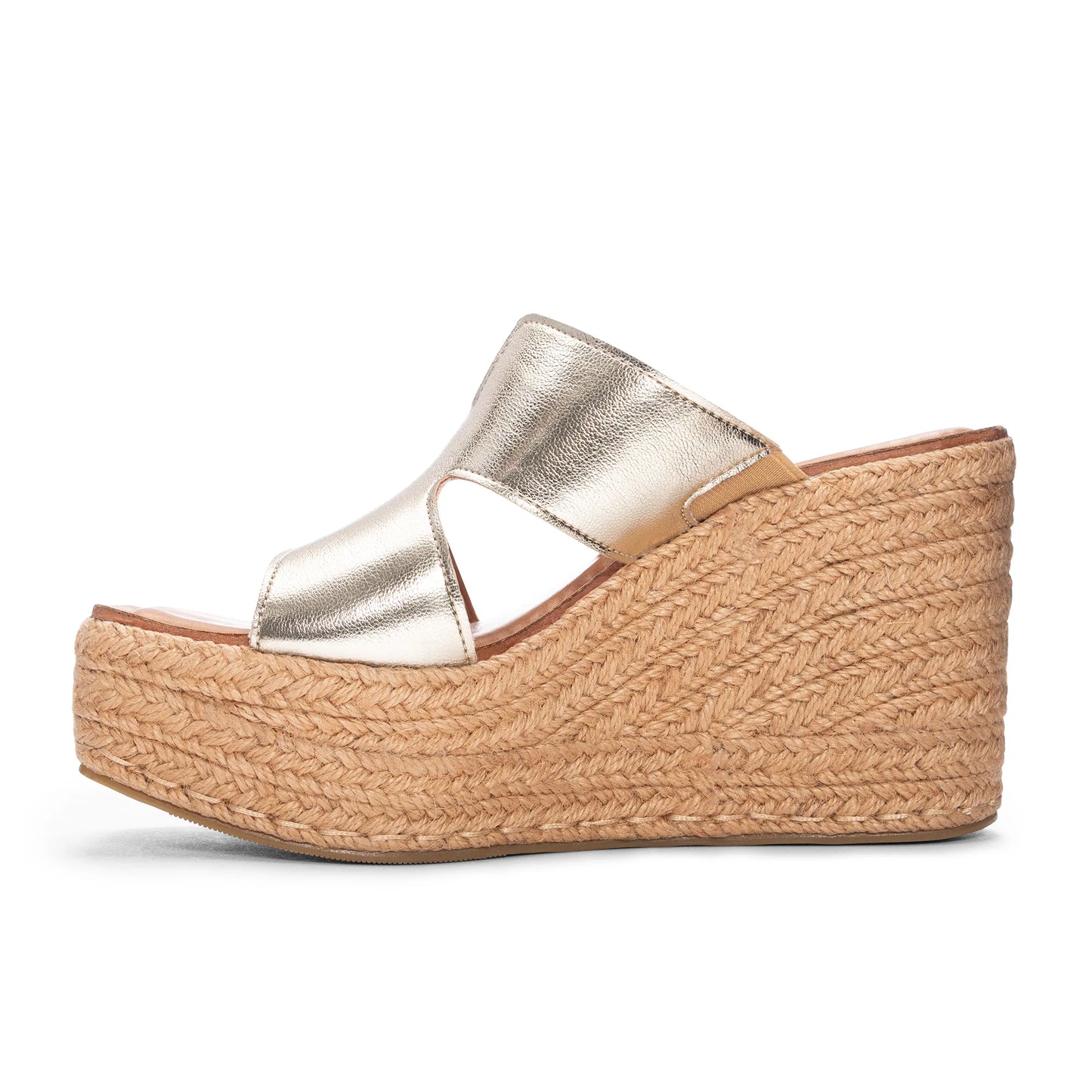 Chinese Laundry Next Door Metallic Wedge