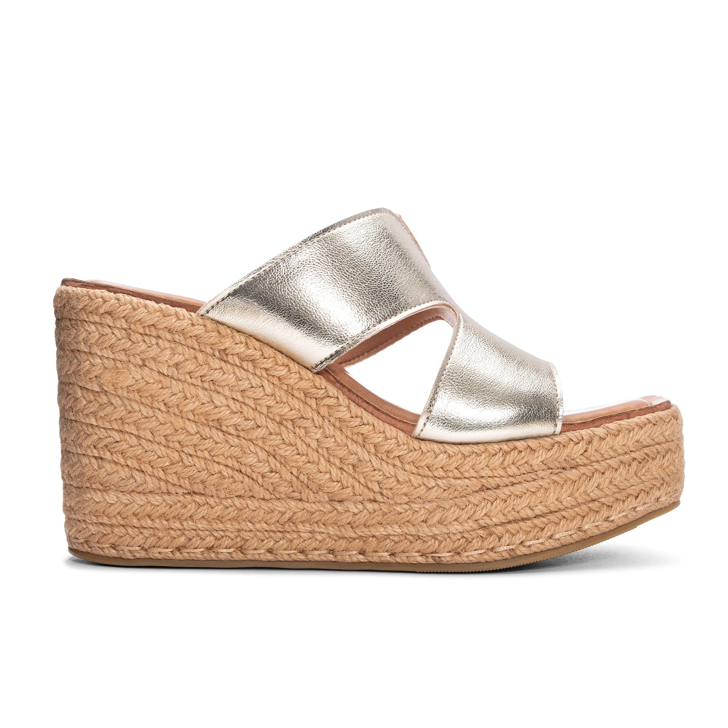 Chinese Laundry Next Door Metallic Wedge