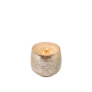 Bridgewater Speckled Silver Glass Vessel Candle
