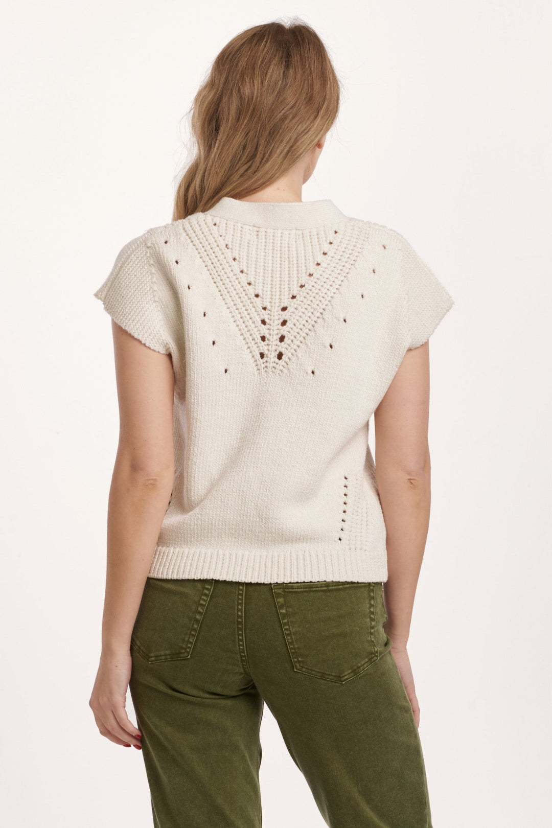 DEAR JOHN UNA CAP SLEEVE SWEATER