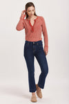 DEAR JOHN DENIM JEANNE CROP FLARE