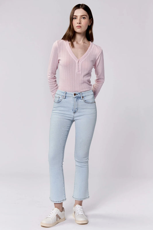 Dear John Jeanne Cropped Flare Positano Jean