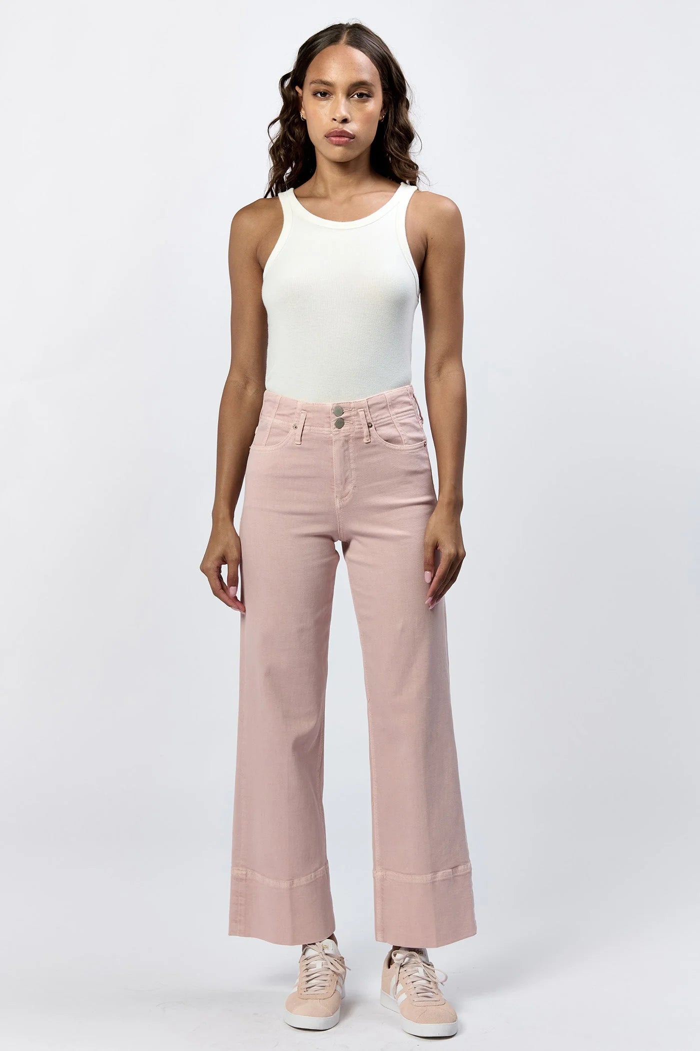 Dear John Holly Wide Hem Straight Jeans