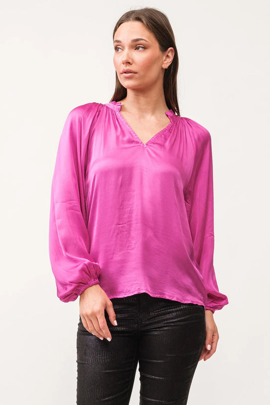 DEAR JOHN MANON LONG SLEEVE BLOUSE