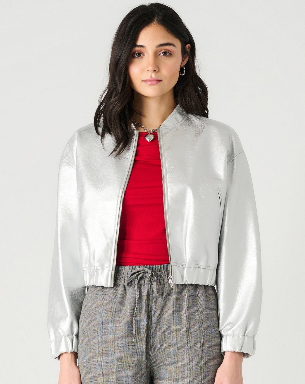 Dex METALLIC BOMBER JACKET