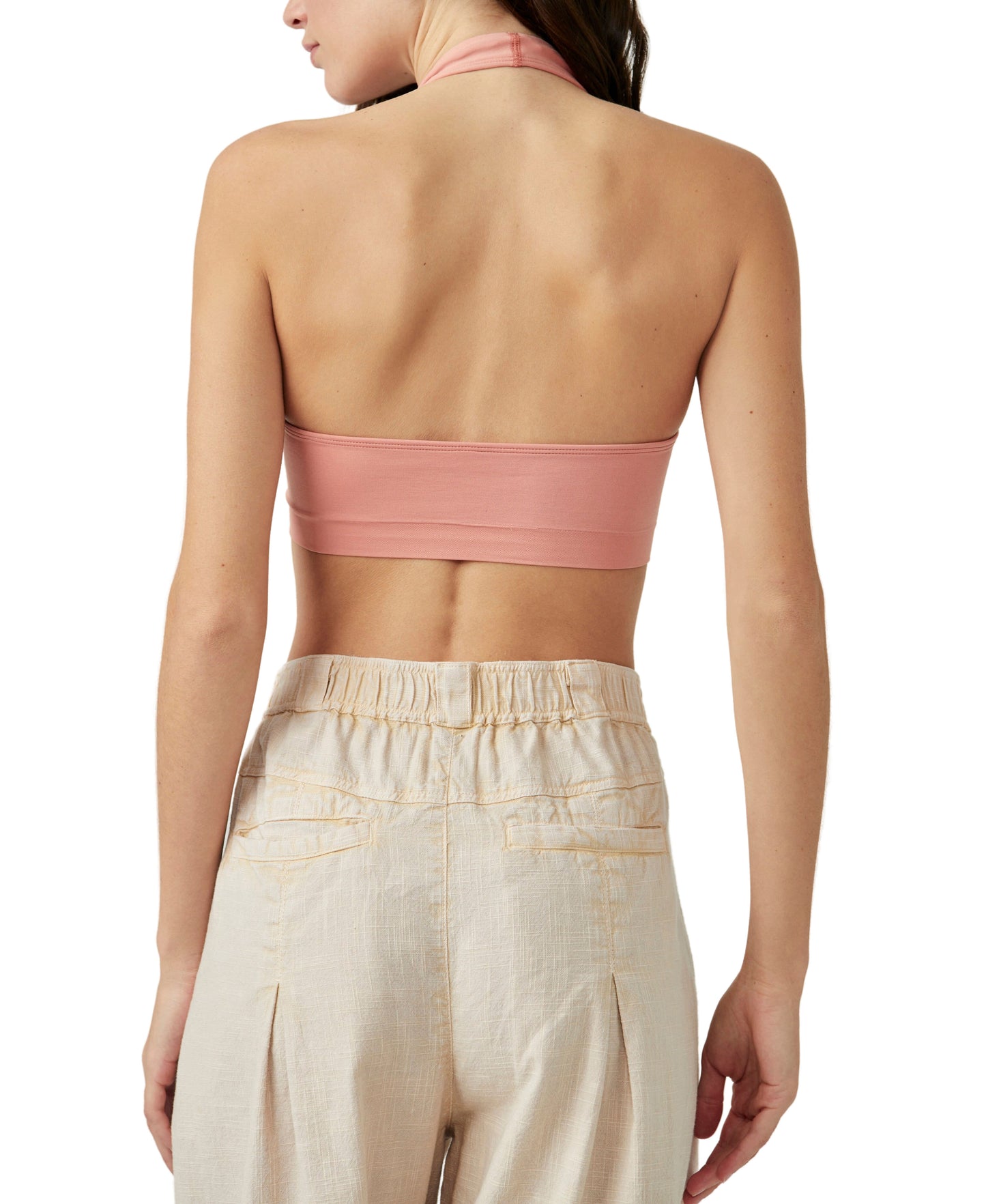 Free People Essential U-Neck Halter Bra