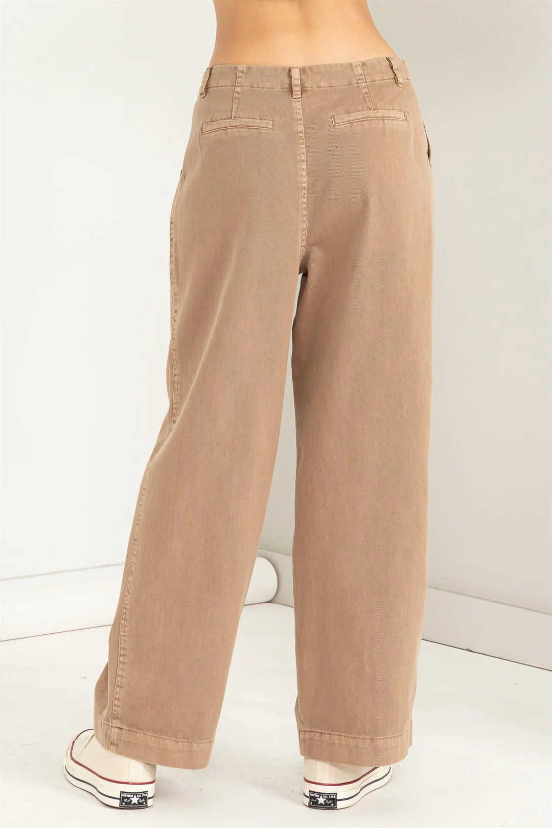 Simply Trendy Mid-Rise Wide Leg Pant