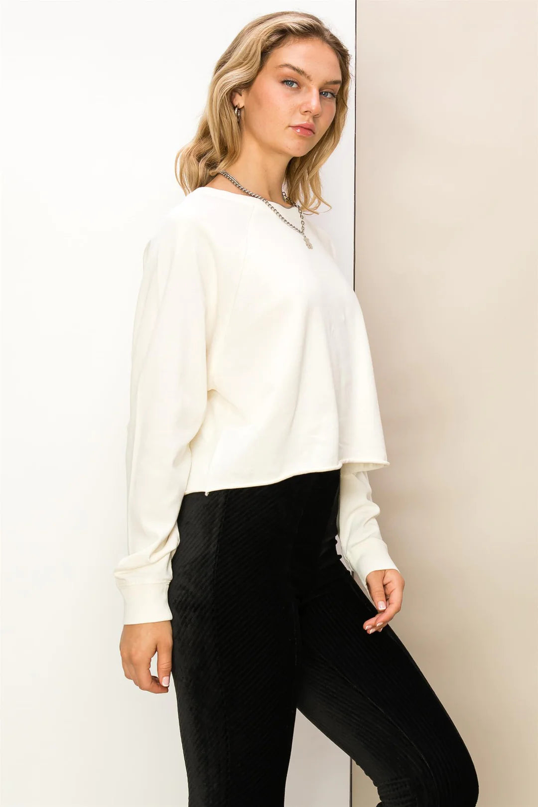 Hold Me Close Raglan-Sleeve Top