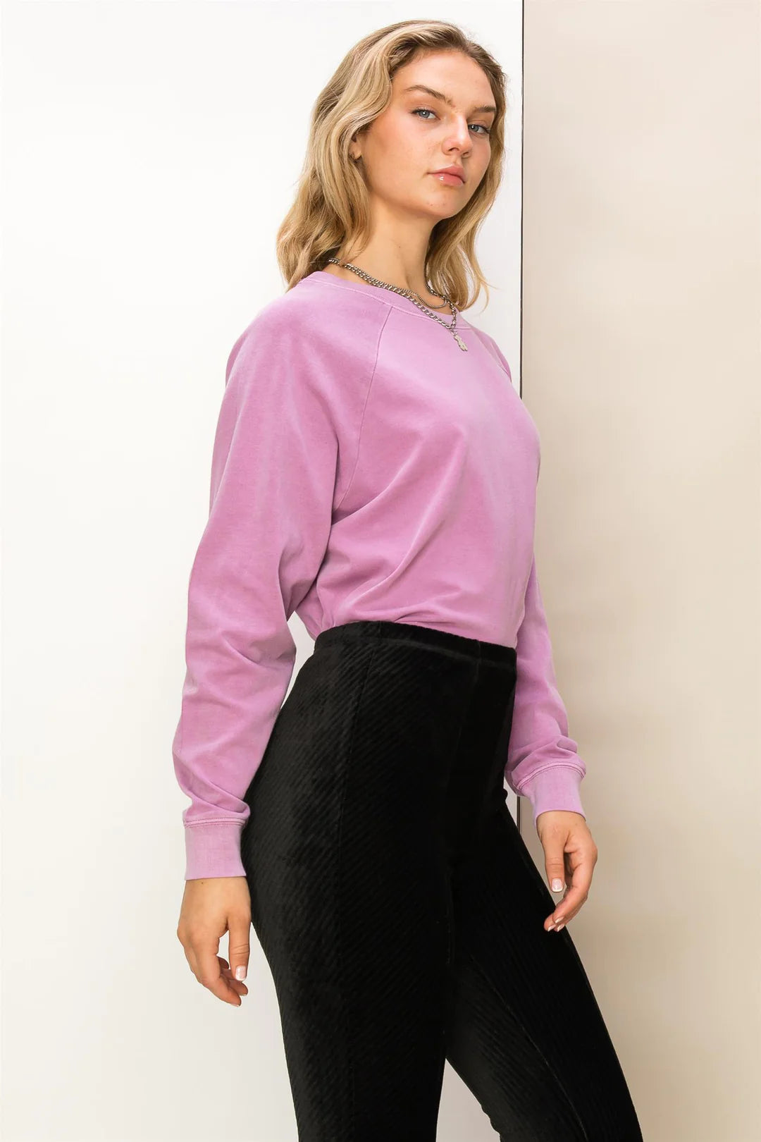 Hold Me Close Raglan-Sleeve Top