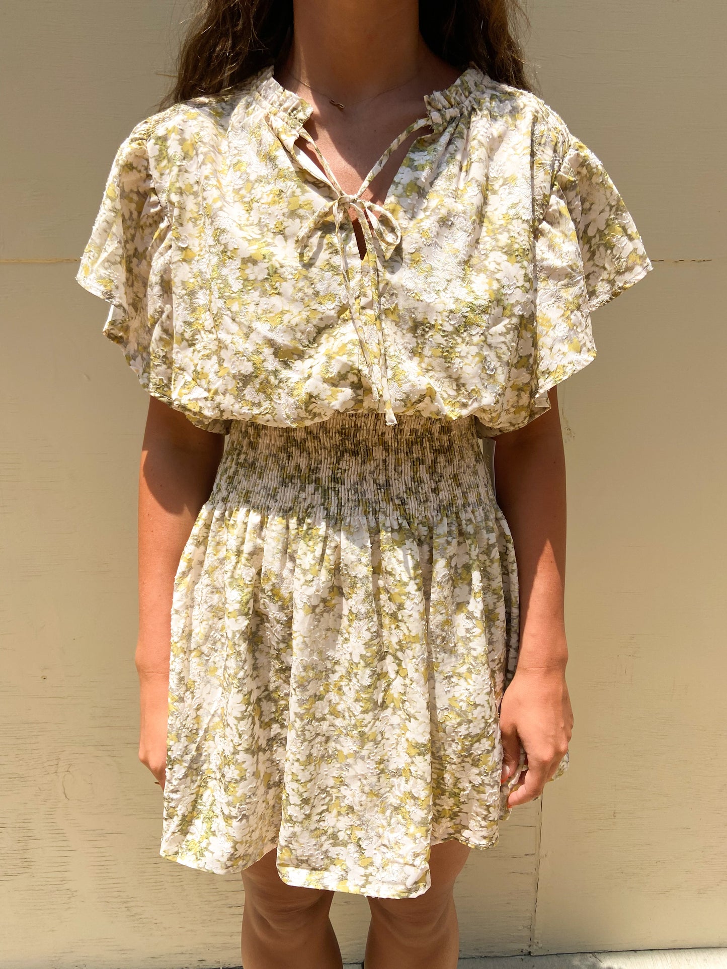 Bishop + Young Lana Flutter Sleeve Dress