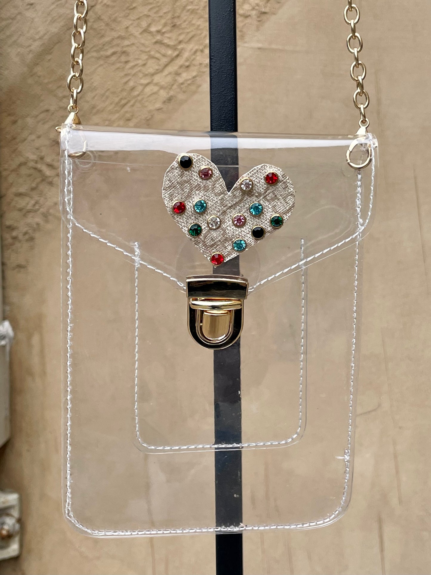 LS Upcycled GG Vivian Clear Purse – Libby Story