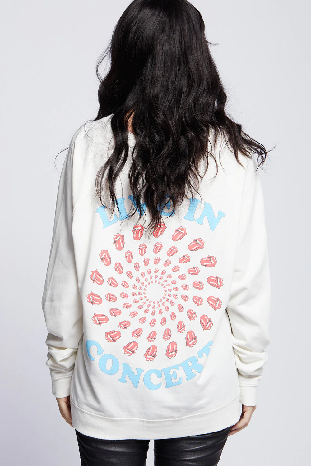 Recycled Karma Rolling Stones Concert Sweatshirt