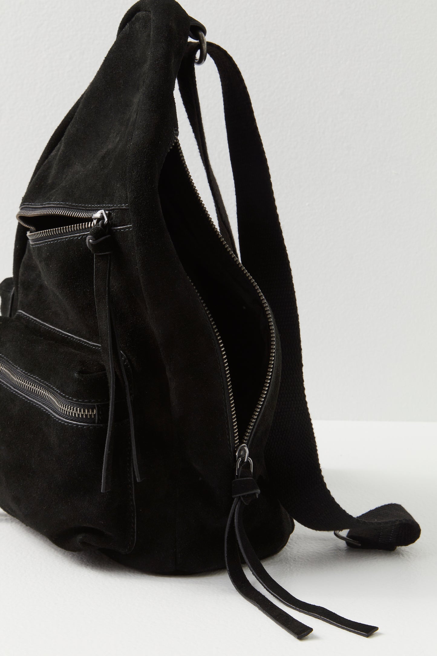 Free People Oxford Suede Sling Backpack