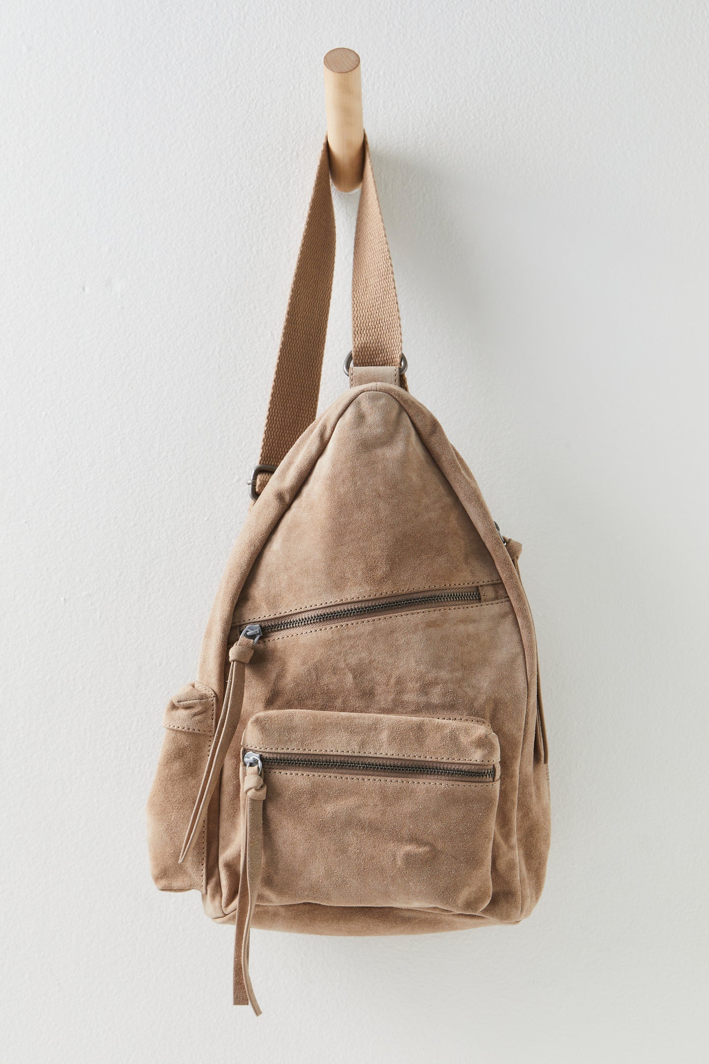 Free People Oxford Suede Sling Backpack