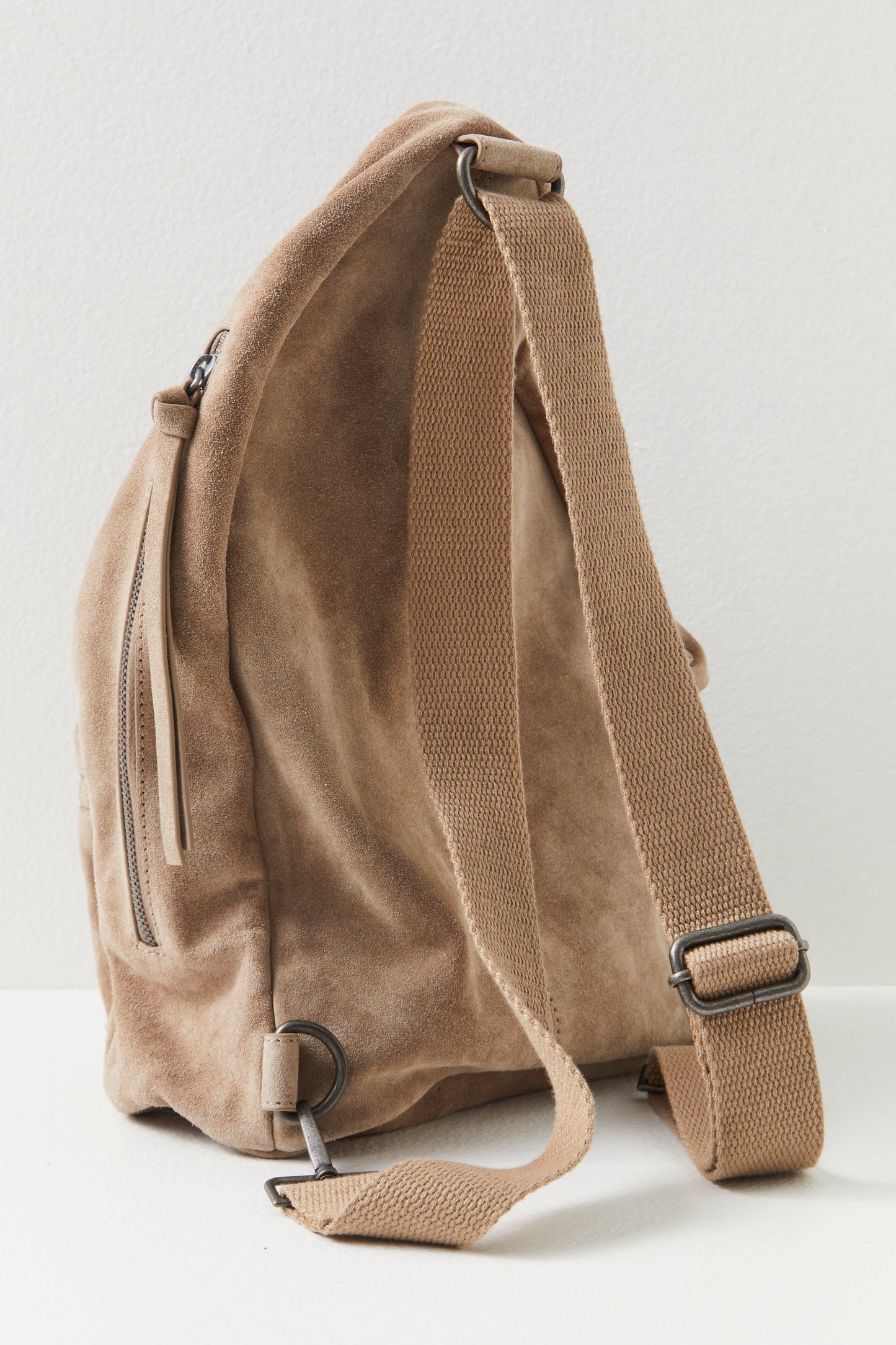 Free People Oxford Suede Sling Backpack