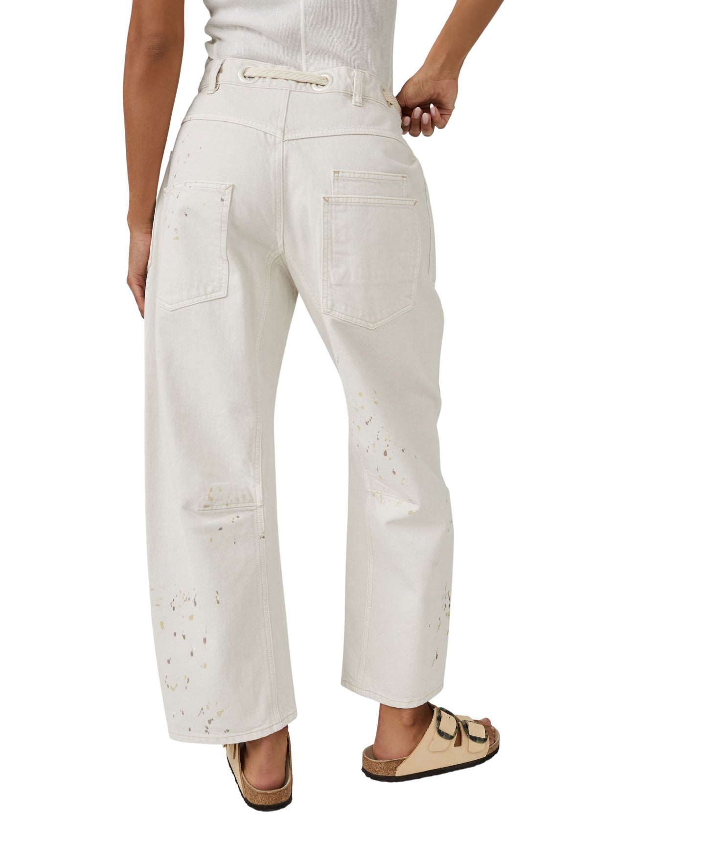 Free People Moxie Low Slung Pull On B Trouser
