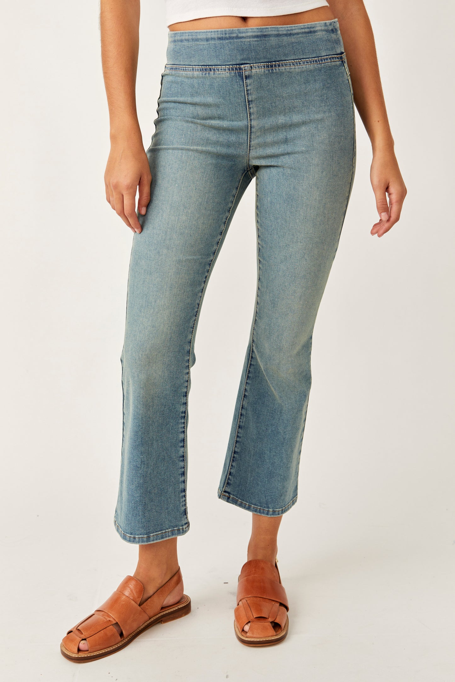 Free People In My Feelings Cropped Jean